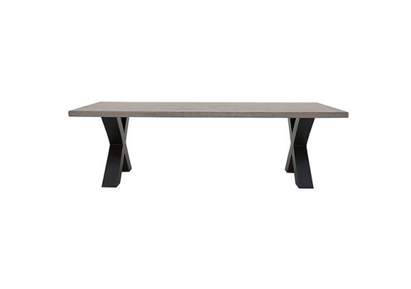 Bodahl  Terra Coffee Table with Frida X Leg  White Wash | Bed Sava