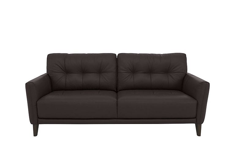 Uno NC Leather 3 Seater Sofa