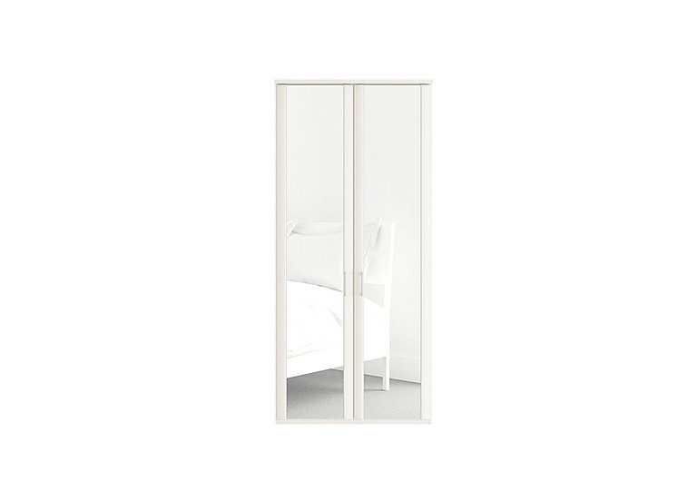 Wiemann - Oxford 2 Door Hinged Wardrobe with Mirrors - White