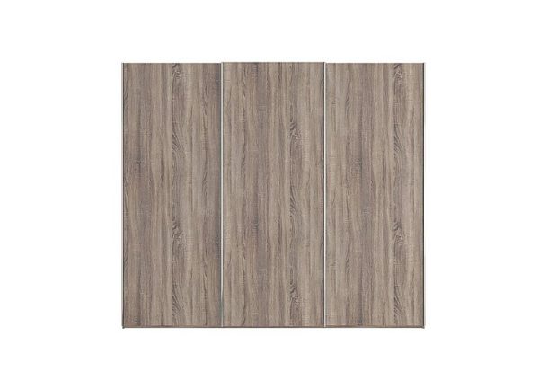 Wiemann  Oxford 3 Door Sliding 250 cm Wardrobe  Rustic Oak | Bed Sava