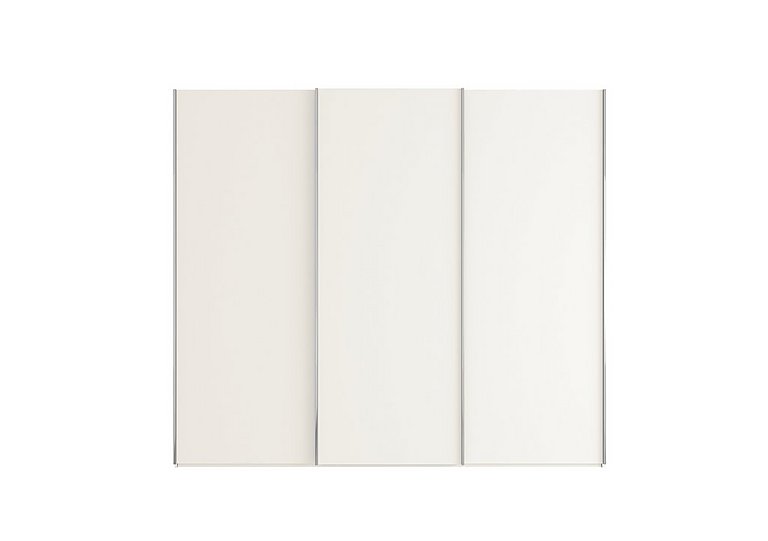 Wiemann - Oxford 3 Door Sliding 250 cm Wardrobe - White