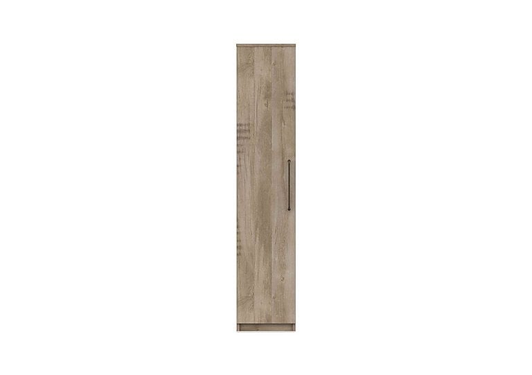 London Bedrooms  Finchley 1 Door Wardrobe  Italian Natural Oak | Bed Sava