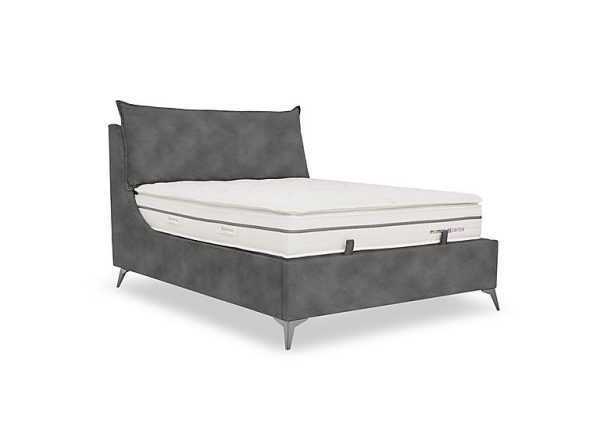 Sanctuary Ottoman Bed Frame  Double  Dapple Mink | Bed Sava