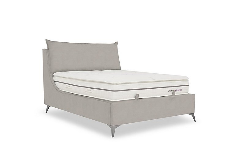 Sanctuary Ottoman Bed Frame - Double - Smooth Stone