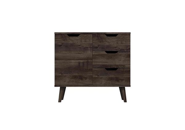 London Bedrooms  Finchley Compact Sideboard  Dark Oak | Bed Sava