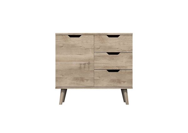 London Bedrooms  Finchley Compact Sideboard  Italian Natural Oak | Bed Sava