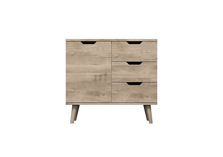 London Bedrooms - Finchley Compact Sideboard - Italian Natural Oak