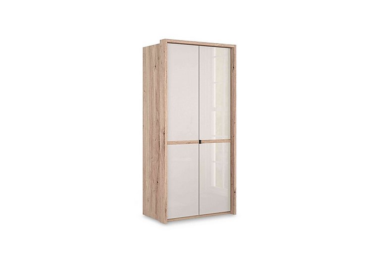 Wiemann - Hong Kong 2 Door Hinged Wardrobe with Glass Doors