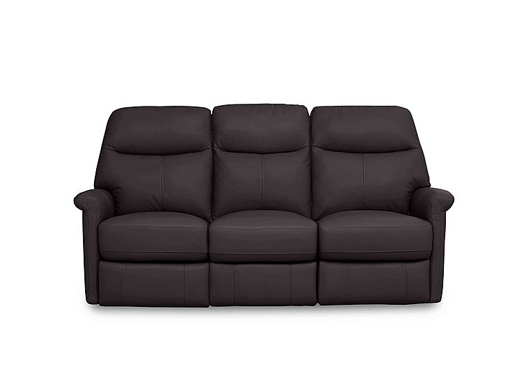 Compact Collection Lille 3 Seater NC Leather Sofa