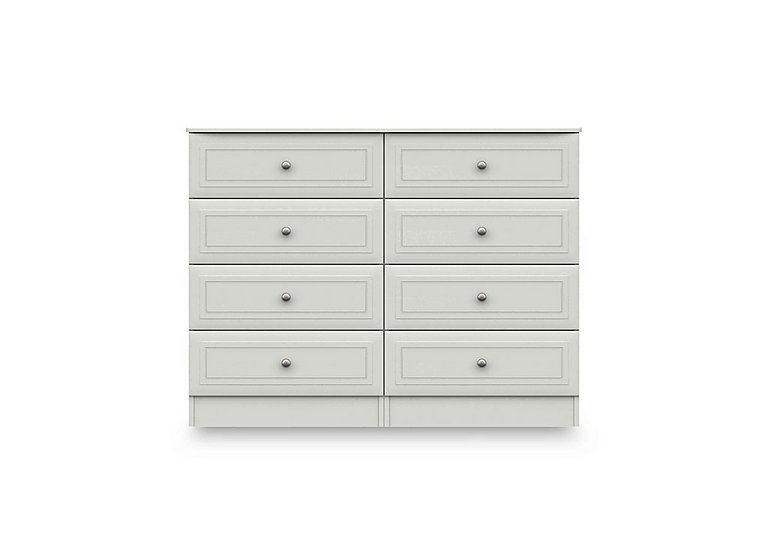 London Bedrooms - Marylebone 8 Drawer Chest - White