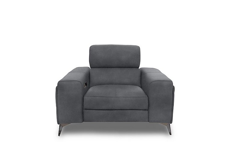 Action Fabric Power Recliner Armchair