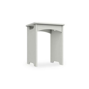 London Bedrooms  Bexley Dressing Table Stool  White | Bed Sava
