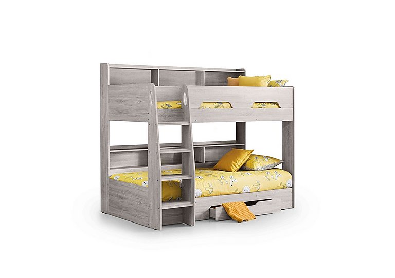 Bjorn Bunk Bed with Storage - Grey Oak