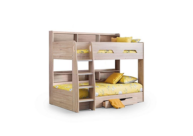 Bjorn Bunk Bed with Storage - Sonoma Oak