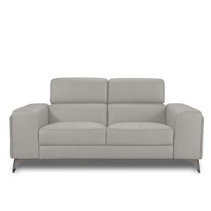 Action Leather 2 Seater Sofa | Bed Sava