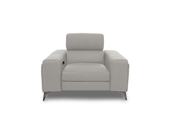 Action Leather Power Recliner Armchair | Bed Sava