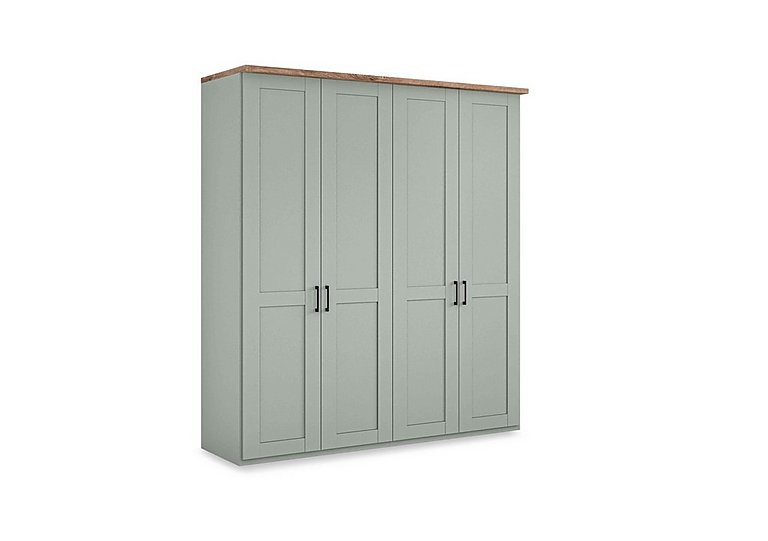 Wiemann - Adeline 4 Door Hinged Wardrobe - Sage