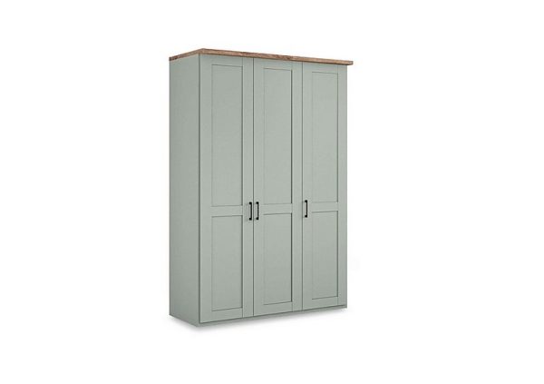 Wiemann  Adeline 3 Door Hinged Wardrobe  Sage | Bed Sava