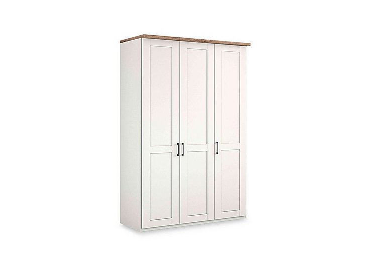 Wiemann - Adeline 3 Door Hinged Wardrobe - White
