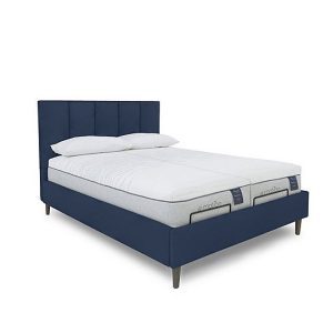 E Motion Aiko Dual Adjustable Bed Frame  King Size  Granite Blue | Bed Sava