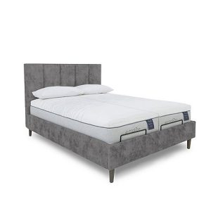 E Motion Aiko Dual Adjustable Bed Frame  King Size  Daytona Pebble | Bed Sava