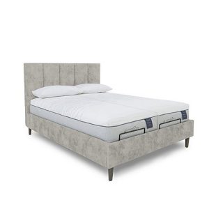 E Motion Aiko Dual Adjustable Bed Frame  King Size  Daytona Stone | Bed Sava