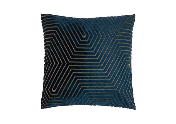 Avira Feather Cushion  Navy | Bed Sava