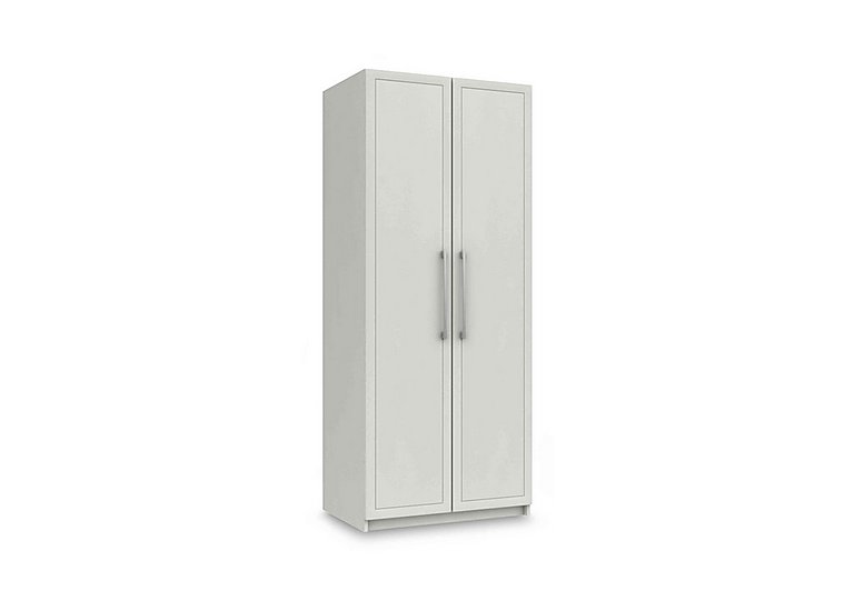 London Bedrooms - Bexley 2 Door Wardrobe with Interior Lighting - White