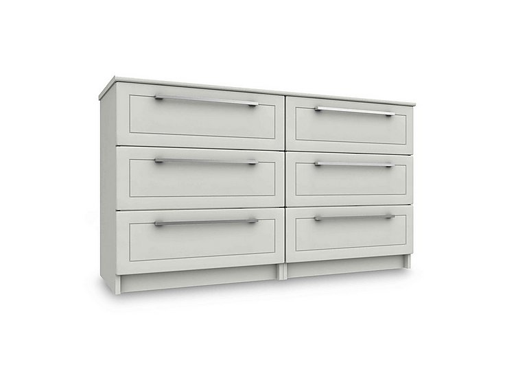 London Bedrooms - Bexley 6 Drawer Chest - White