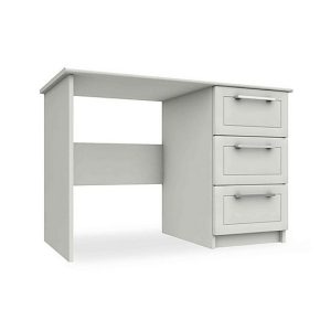 London Bedrooms  Bexley 3 Drawer Dressing Table  White | Bed Sava