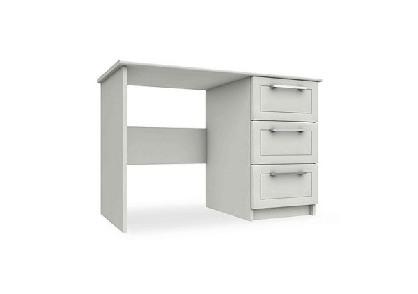 London Bedrooms  Bexley 3 Drawer Dressing Table  White | Bed Sava