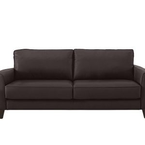 Brondby 3 Seater NC Leather Sofa | Bed Sava