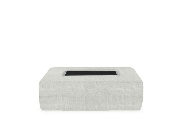 Celine Rectangular Footstool with Wooden Tray | Bed Sava