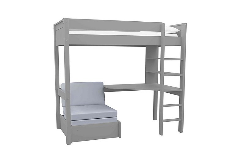 Stompa - Chase High Sleeper with Desk and Chair Bed