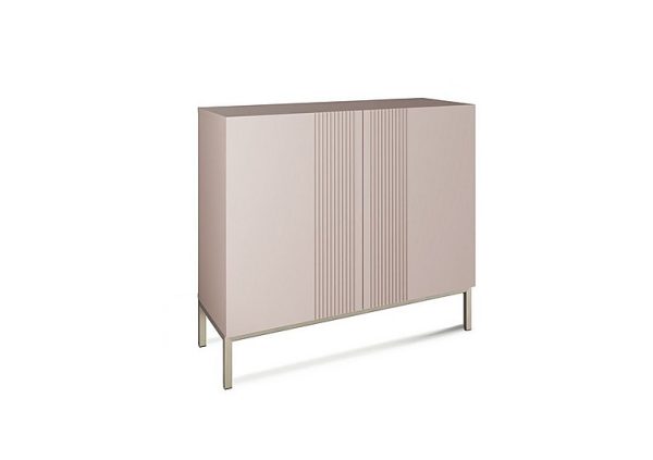 Delta 2 Door Sideboard with Smart LED Lighting  Mulberry | Bed Sava
