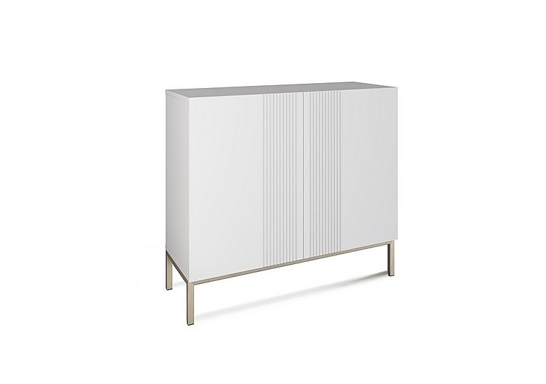 Delta 2 Door Sideboard with Smart LED Lighting - White