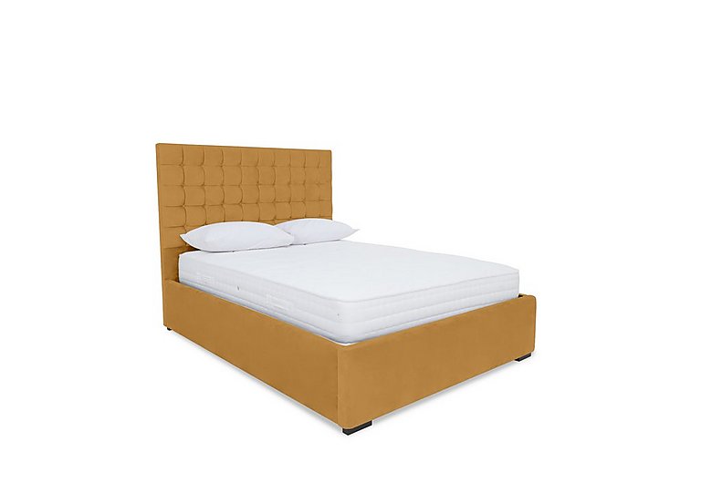 Sleep Story - Dice Electric Ottoman Bed Frame - Super King - Plush Corn