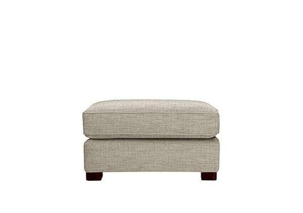 Elora Large Fabric Storage Footstool | Bed Sava