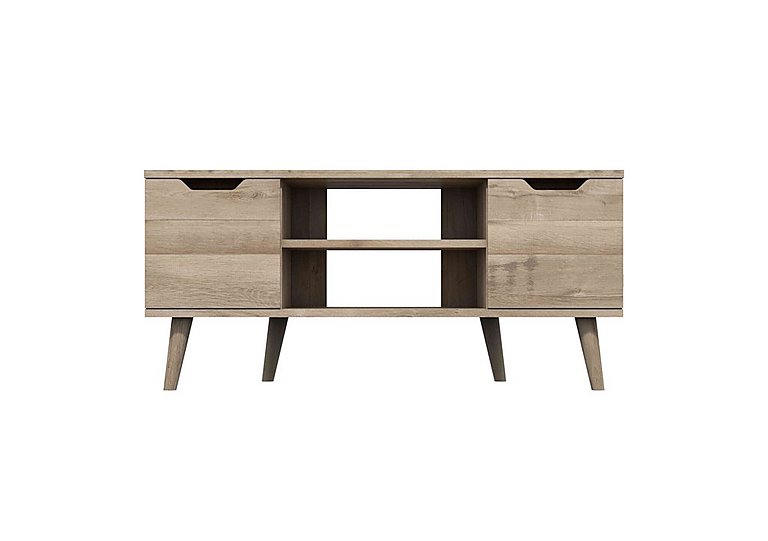 London Bedrooms - Finchley Corner TV Unit - Italian Natural Oak