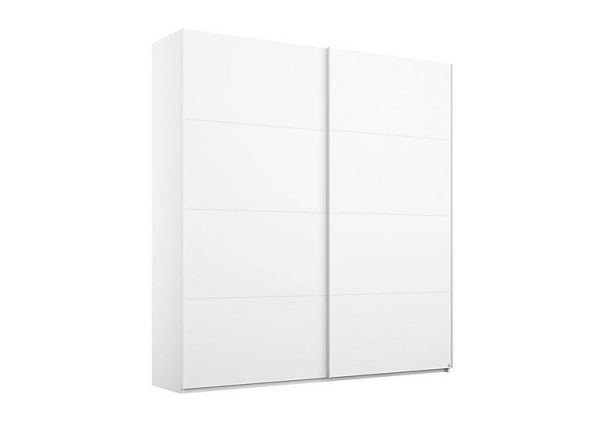 Rauch  Formes Decor 2 Door Slider Wardrobe  White | Bed Sava