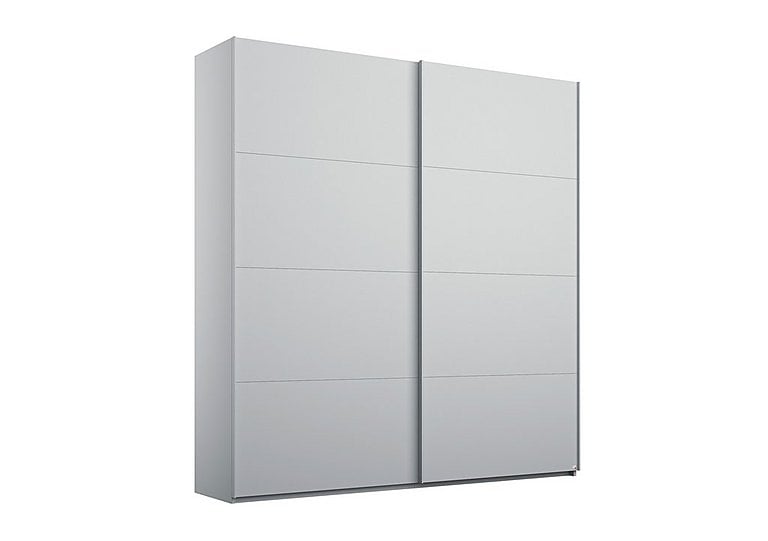 Rauch - Formes Decor 2 Door Slider Wardrobe - Silk Grey