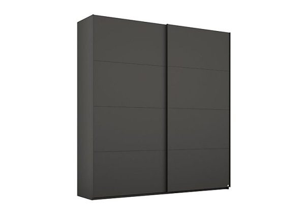 Rauch  Formes Decor 2 Door Slider Wardrobe | Bed Sava