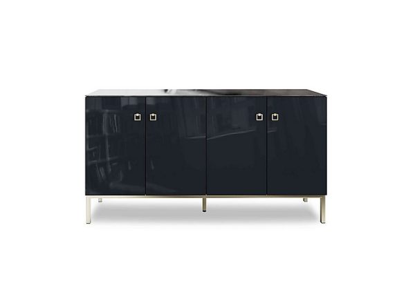 Lana 4 Door Sideboard  Onyx | Bed Sava