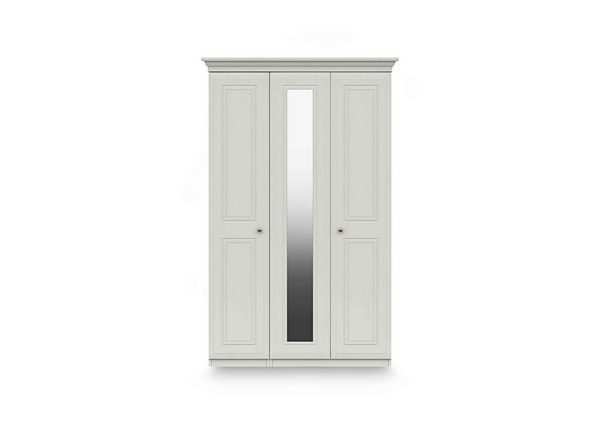 London Bedrooms  Marylebone 3 Door Wardrobe with Mirror Door | Bed Sava