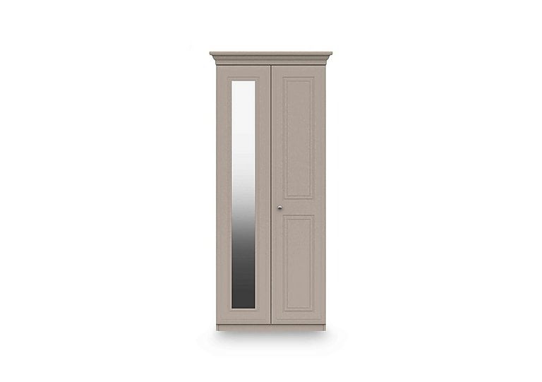 London Bedrooms  Marylebone 2 Door Wardrobe with Mirror Door | Bed Sava