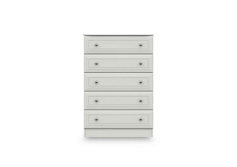 London Bedrooms - Marylebone 5 Drawer Chest - White