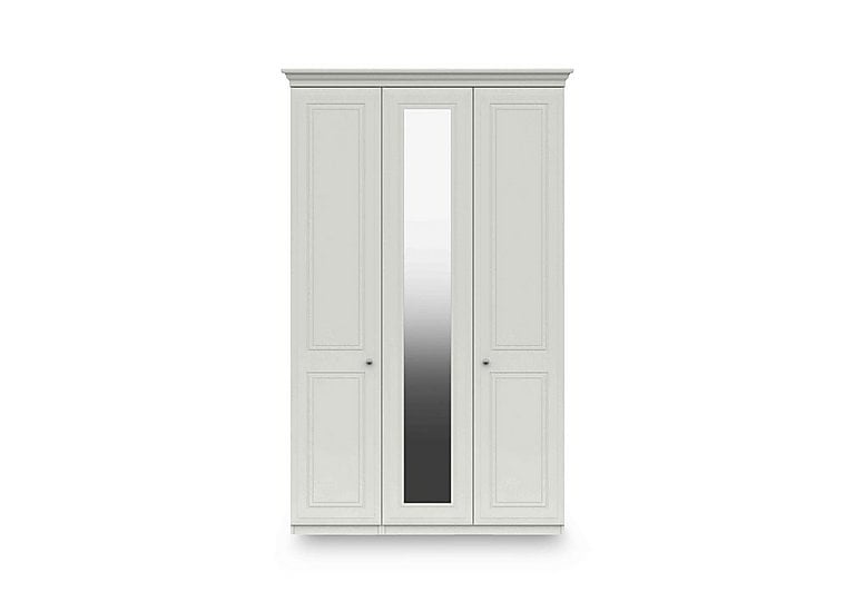 London Bedrooms  Marylebone Tall 3 Door Wardrobe With Mirror Door | Bed Sava