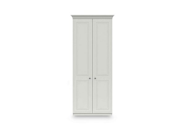 London Bedrooms  Marylebone Tall 2 Door Wardrobe  White | Bed Sava