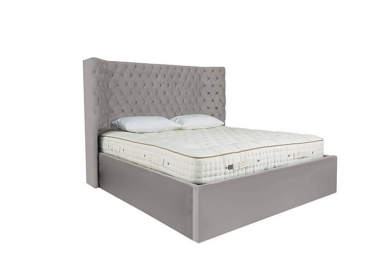 Maximus Bed Frame - Double - Velvet Slate