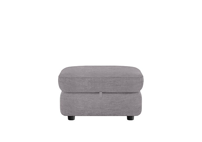 Compact Collection Medio Fabric Storage Footstool